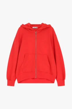 Sudadera con capucha y cremallera