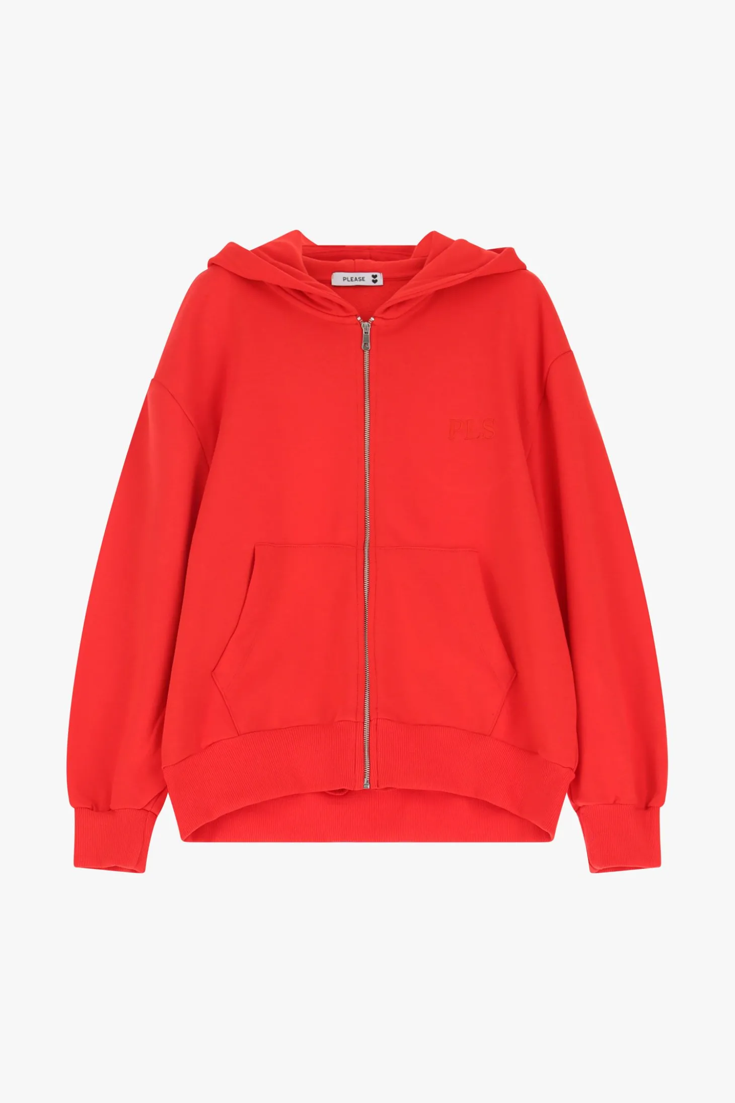 Sudadera con capucha y cremallera