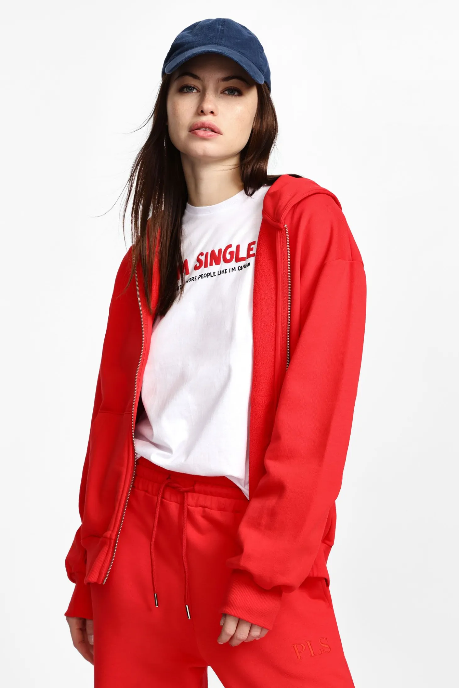 Sudadera con capucha y cremallera