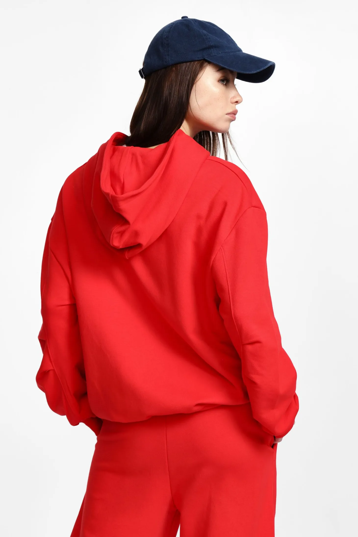 Sudadera con capucha y cremallera