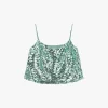 Top de tirantes con lentejuelas