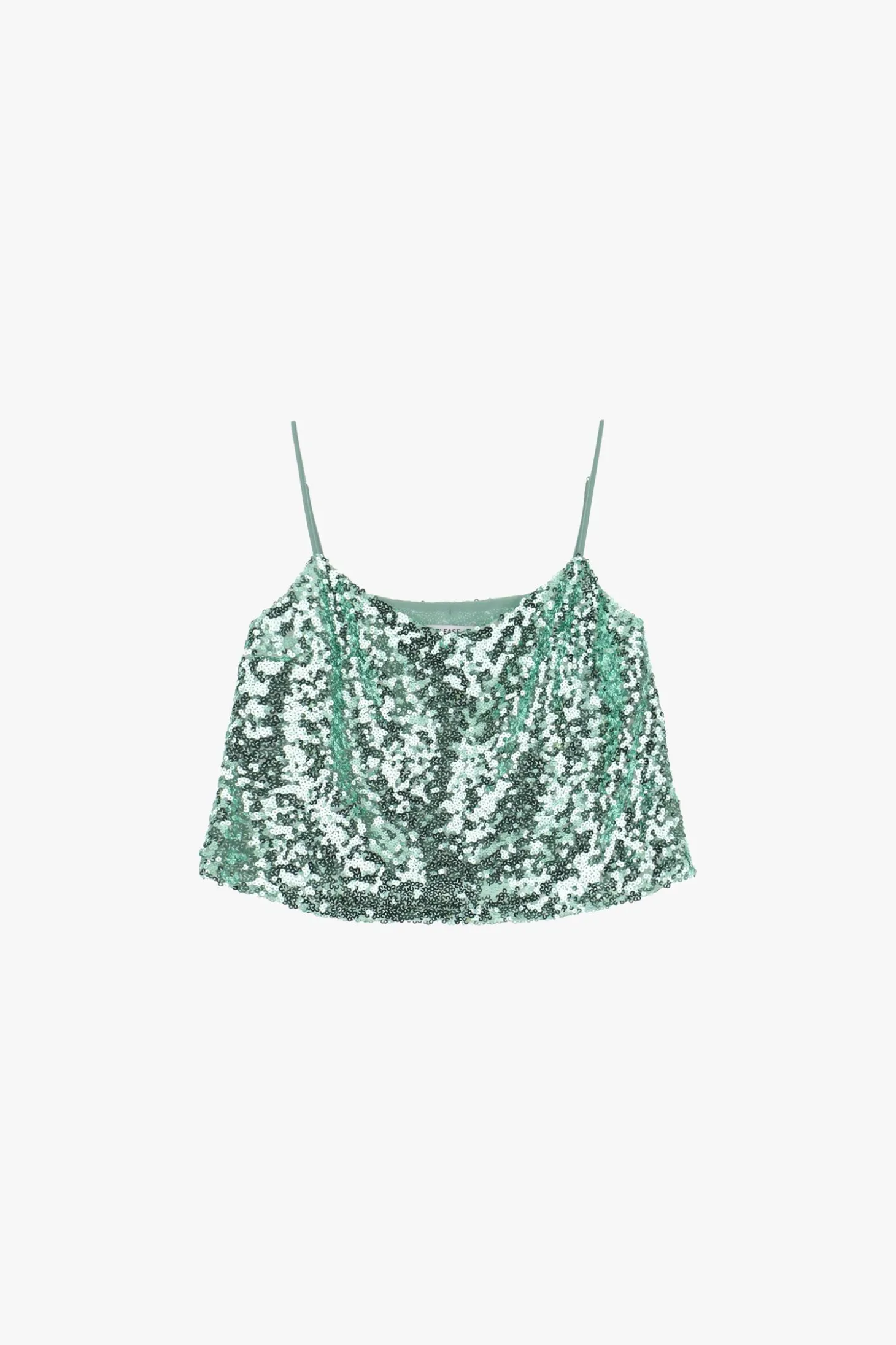 Top de tirantes con lentejuelas