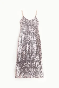 Vestido de lentejuelas con tirantes