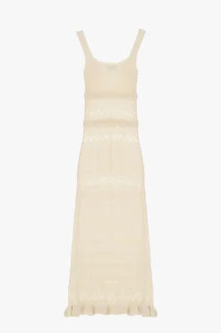 Vestido de punto con tirantes
