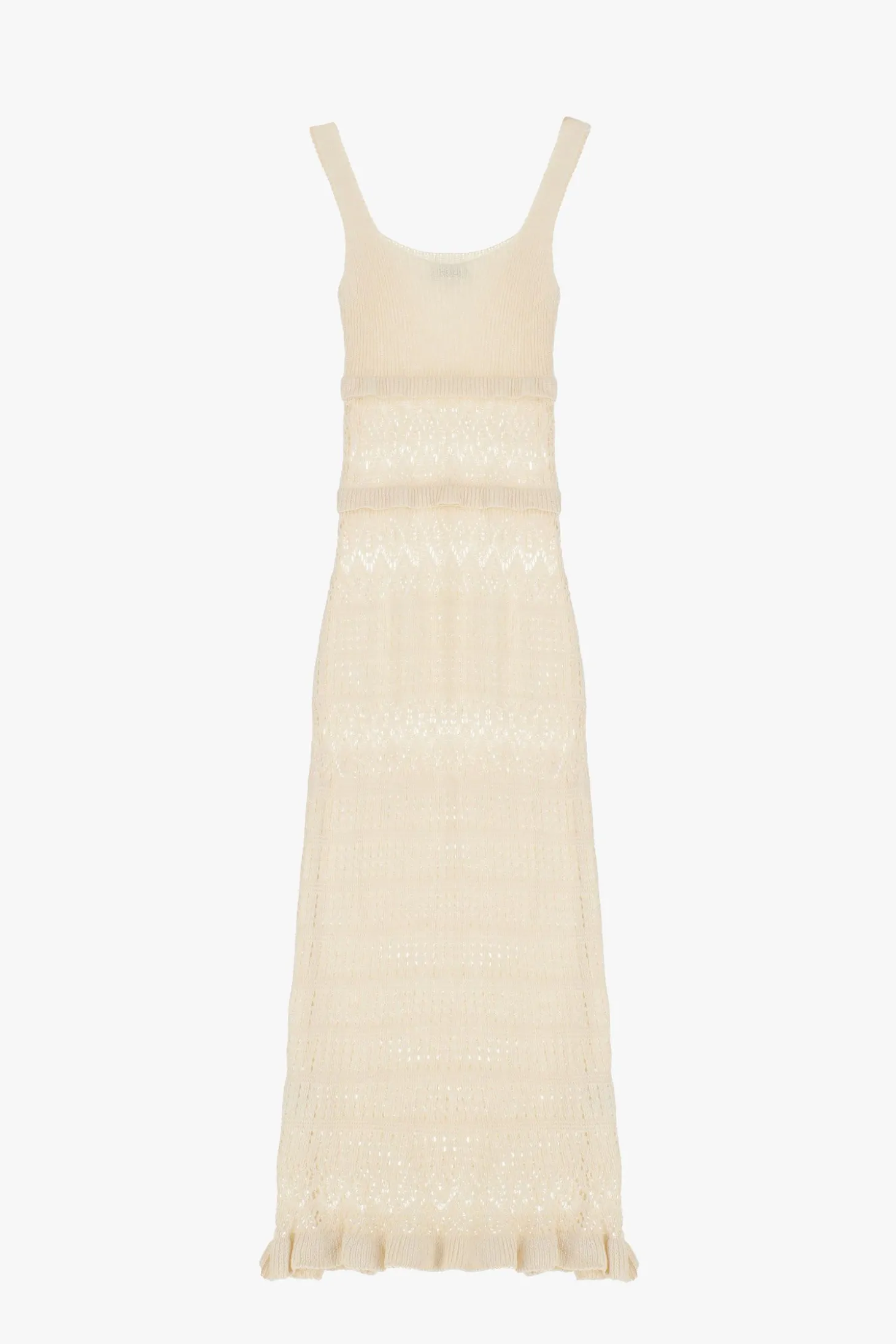 Vestido de punto con tirantes